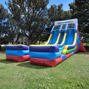 Twin Splash Water Slide - Monsterball Warwick