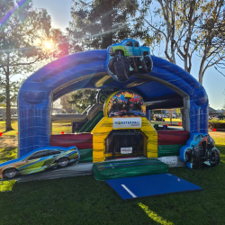 Race Cars Jumping Castle