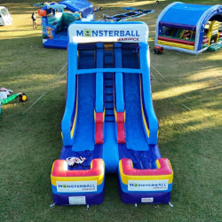 Twin Splash Water Slide